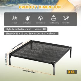 XXL-type mesh pet bed with ventilation and heat dissipation, stable and durable structure, suitable for small and medium-sized cats and dogs