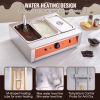Chocolate Tempering Machine, 26.5 Lbs 3 Tanks Chocolate Melting Pot TEMP Control 86-185 F